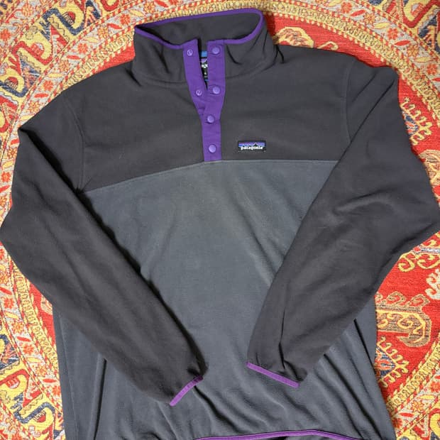 파타고니아 빈티지 라이트웨이트 신칠라 스냅 플리스 xl