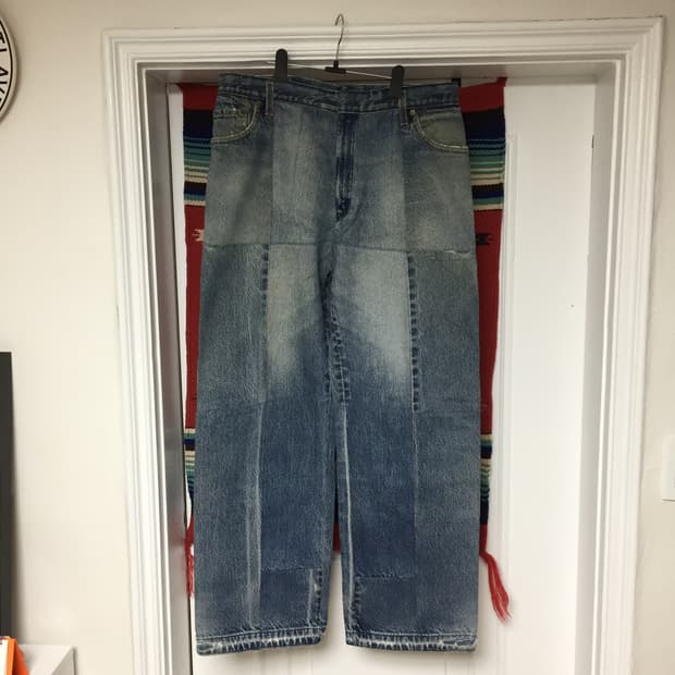 누마레 리바이스 패치워크 데님