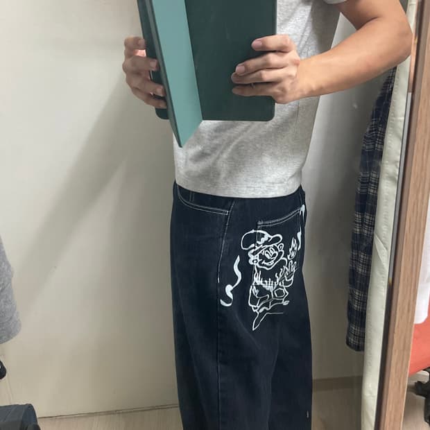 위캔더스 DWARF DENIM PANTS
