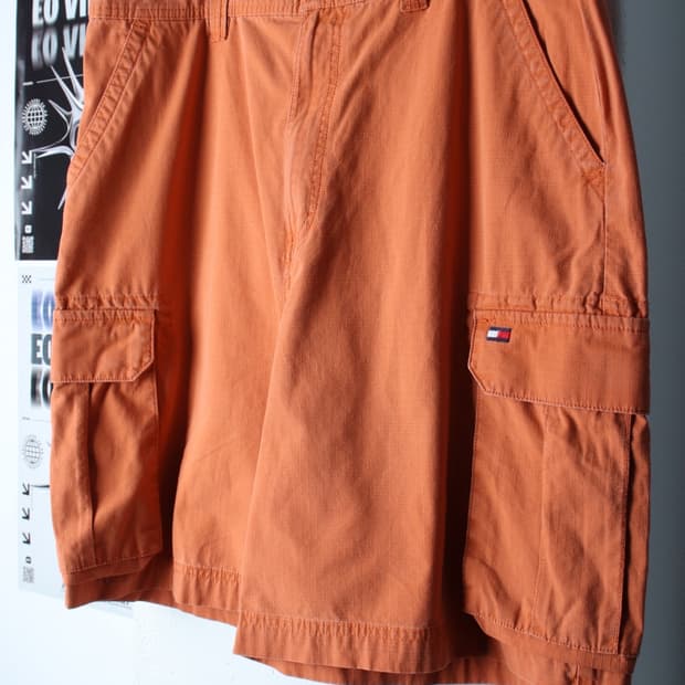 (2XL-3XL) 타미힐피거 반바지 팬츠 빅사이즈 카고-P9713