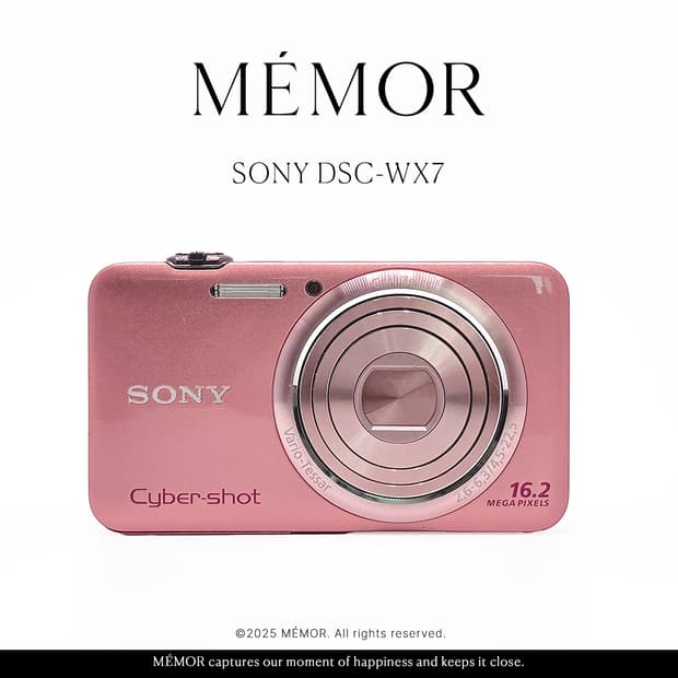 따뜻선명작례🩷 SONY DSC-WX7 소니 디카