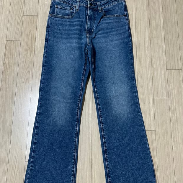 리바이스 청바지 부츠컷