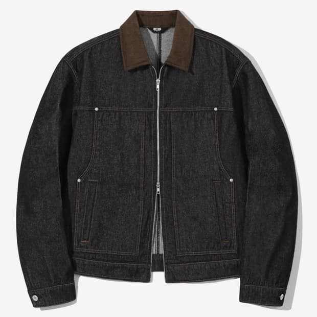 트릴리온 코듀로이 데님 워크자켓