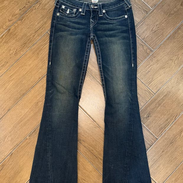 트루릴리젼 부츠컷 데님 팬츠 