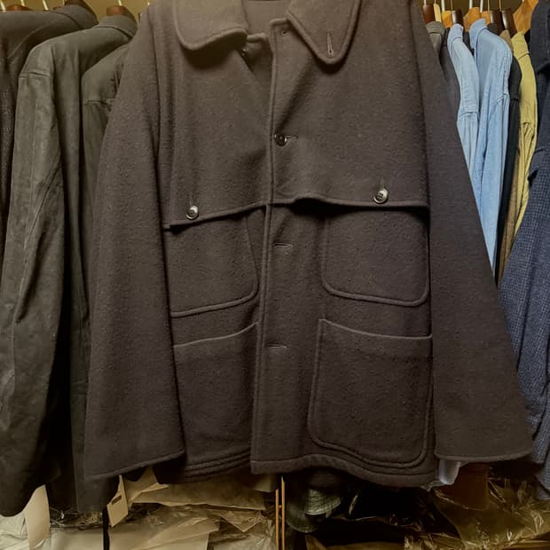 코모리 comoli 울 매키노 코트