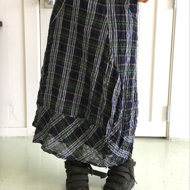 i+mu sensounico Check Skirt