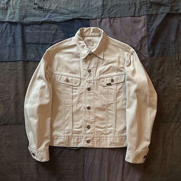 60s USA Vintage LEE 100J Wsterner Jacket