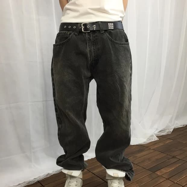 Levi’s 505 Black Washed Denim Pants