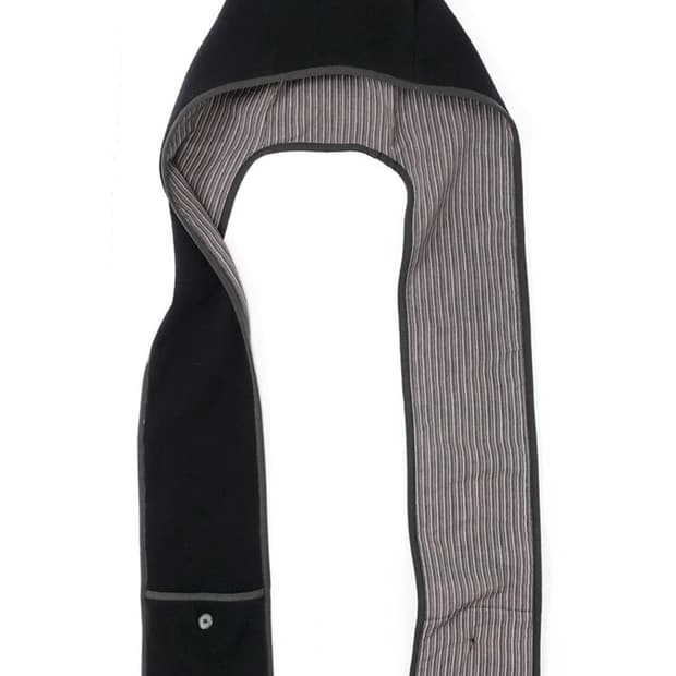 샵페어리 후드 머플러 블랙