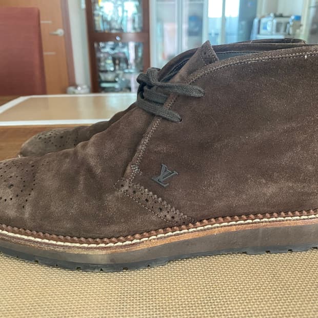 루이비통 스웨이드 부츠 265