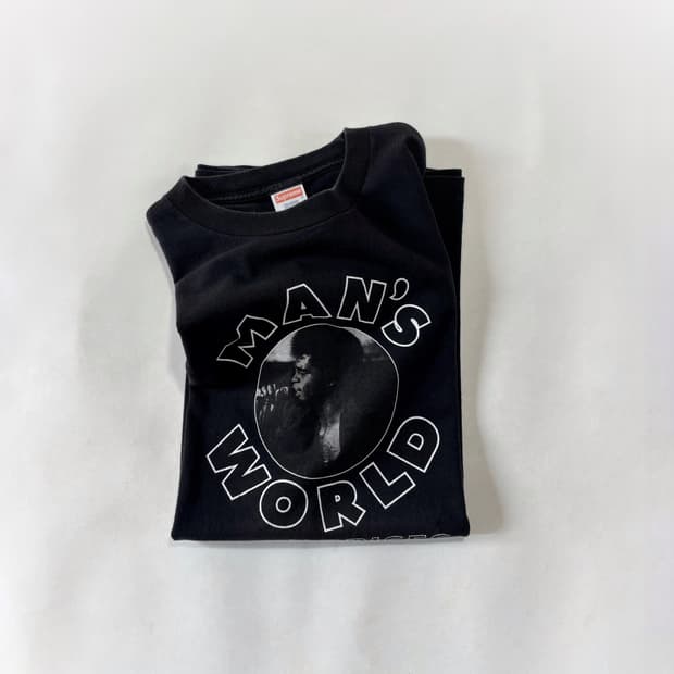 Supreme James Brown RIP “Man’s World” Te