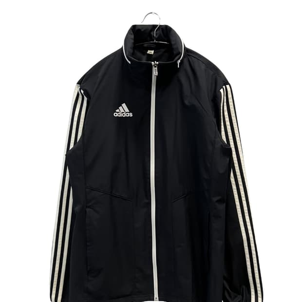 (M) 아디다스 티로19 우븐 바람막이 자켓 블랙