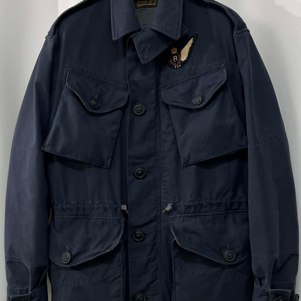 폴로 랄프로렌 RAF 영국군 필드 스모크 컴뱃필드 밀리터리 자켓