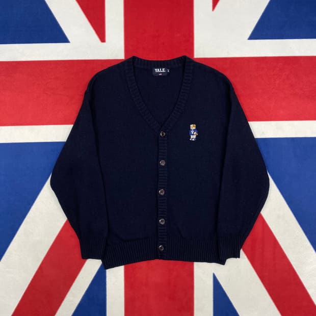 예일 가디건 S 실측M-L