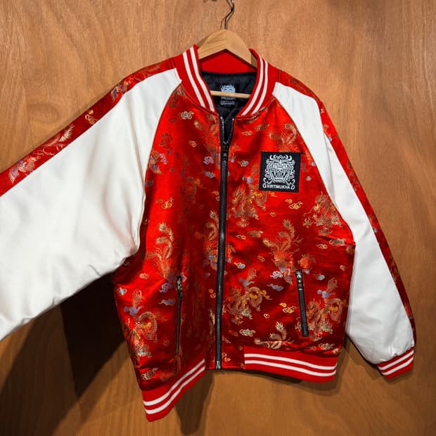 키르티무카 오리엔탈 용자수 스카쟌 자켓 L