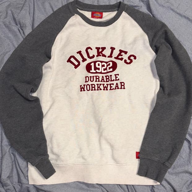 디키즈 그레이 화이트 아이보리 나그랑 맨투맨 판매