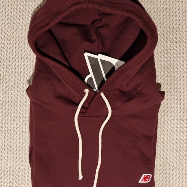 한정판 뉴발란스 made in USA 코어 후드티 M 새상품