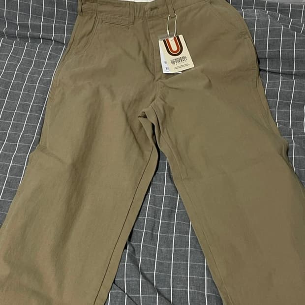 유니버셜 오버롤 치노팬츠 M사이즈