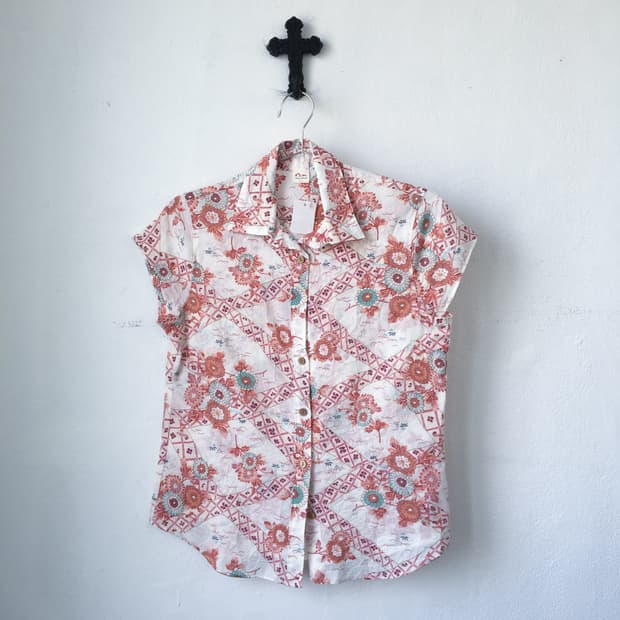 oriental pattern shirt