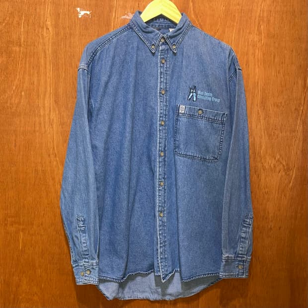 (M) Western Calssic 웨스턴 클래식 데님 셔츠