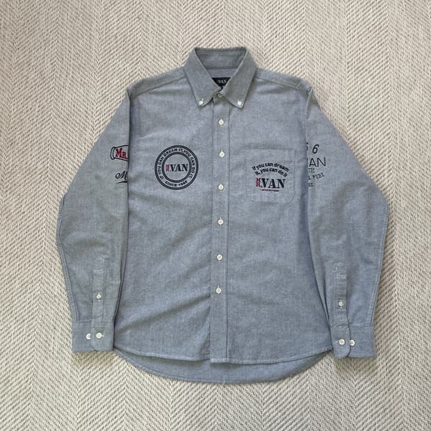 00s van 반 1966 프레피 아이비 서츠 