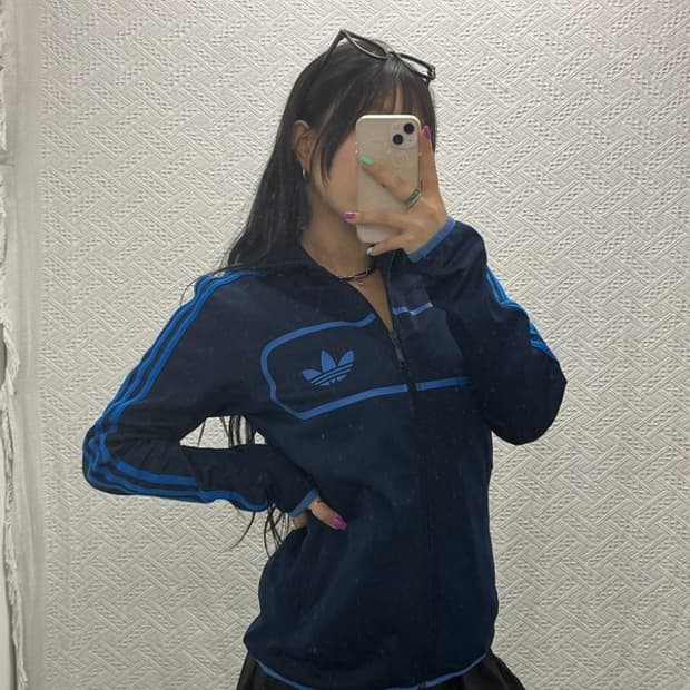 아디다스 파이어버드 스트릿다이버 딥블루 져지 집업 95 C06662