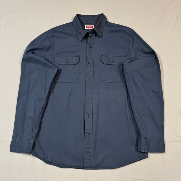 M) Wrangler 랭글러 투포켓 워크웨어 코튼 셔츠