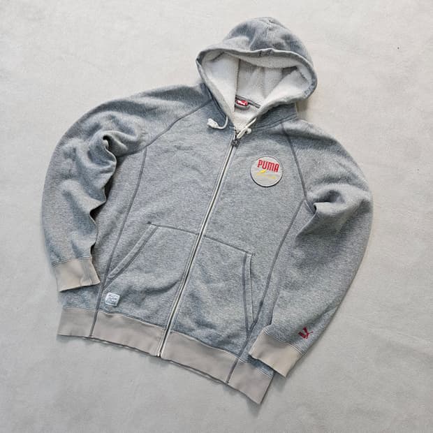 XL 푸마 빈티지 스타일 후드 집업 0319Y