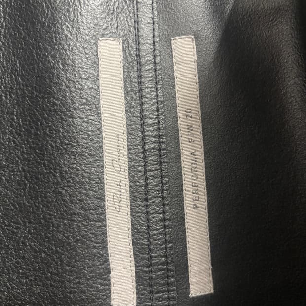 릭오웬스 Performa f/w 20