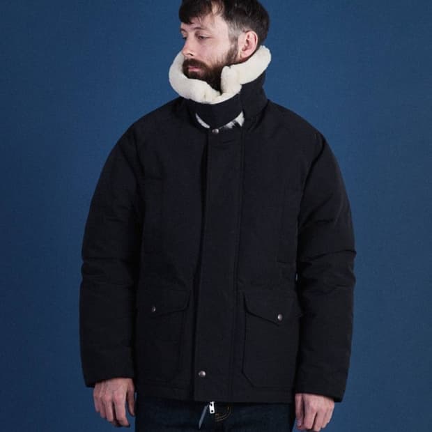 유니폼브릿지 프리미엄 덕다운 양털 자켓 XL size