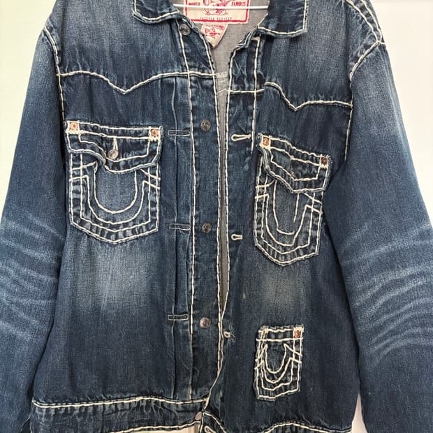 슈프림 트루릴리젼 데님 트러커 자켓