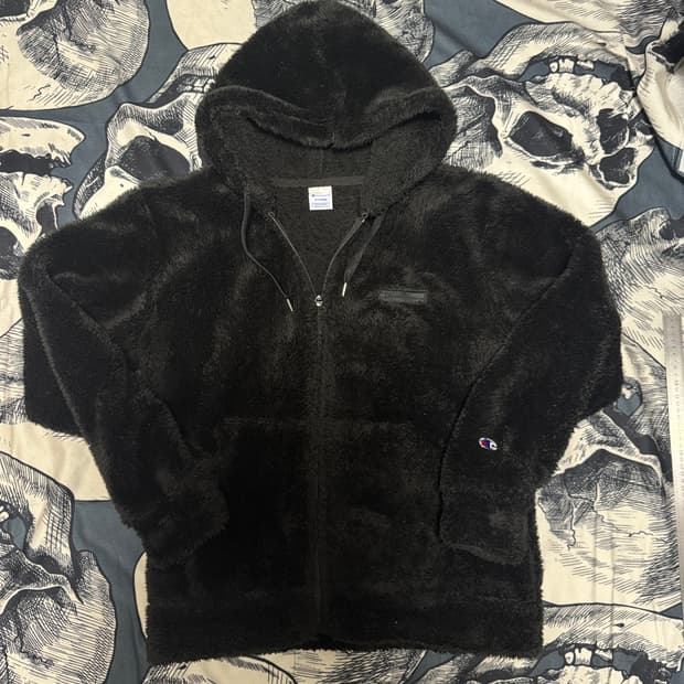 챔피온 뽀글이 후드집업 XL사이즈 