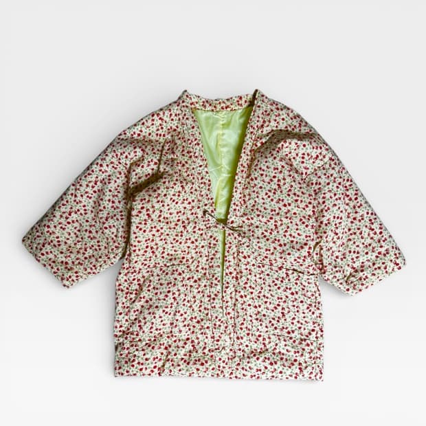 Japanese quilted hanten