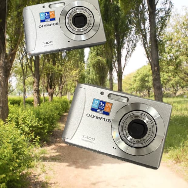 올림푸스 디카 T-100 작례O