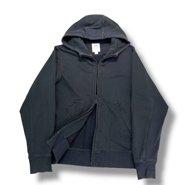 105 y-3 투웨이 피그먼트 후드집업
