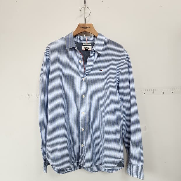 타미힐피거 스트라이프 셔츠 남방