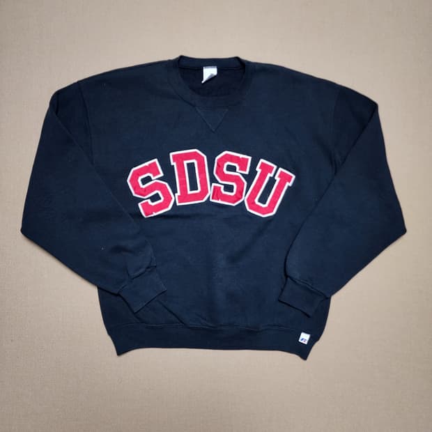 90s 러셀 애슬레틱 Russell SDSU 맨투맨 L