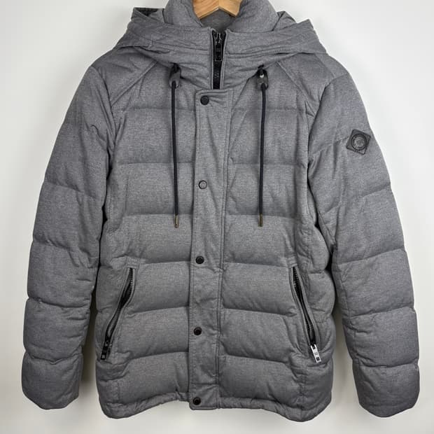 행텐 후드 패딩 점퍼