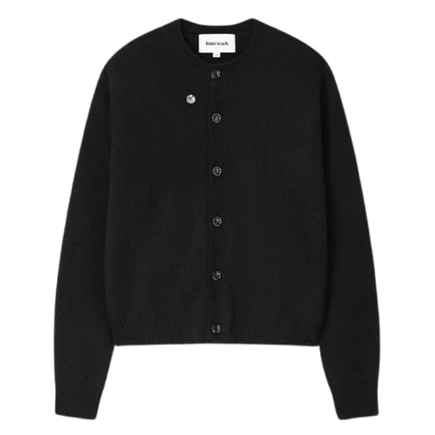 토니웩 알파카 가디건 블랙(XL)팝니다.