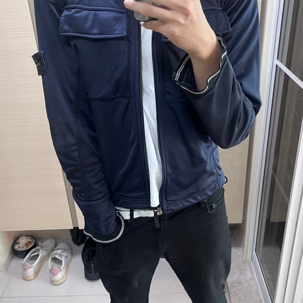 [s] 스톤아일랜드 네이비 집업