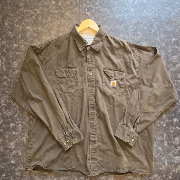  칼하트(Carhartt)의 빈티지 워크 셔츠 XL
