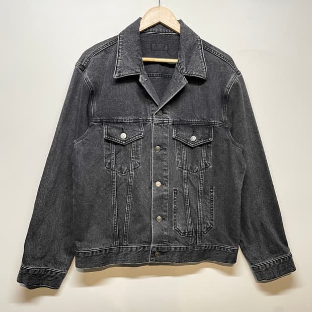 브랜디드 흑청 데님자켓