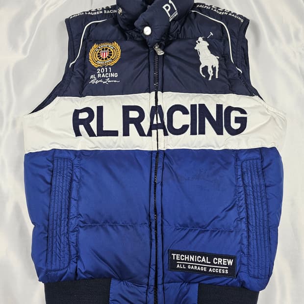 폴로레이싱다운조끼