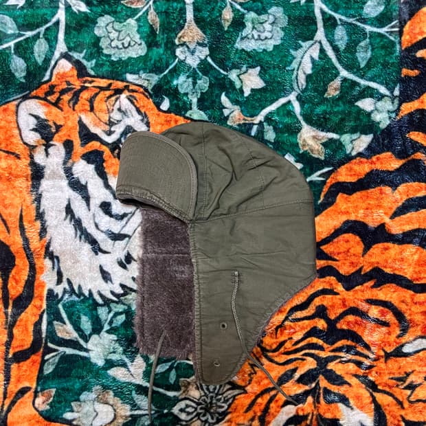 50s korean war pile cap (7 1/4)