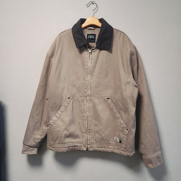 [L] 자라 콘트라스트 워크 자켓