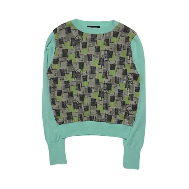 히스테릭 글래머 해골 니트