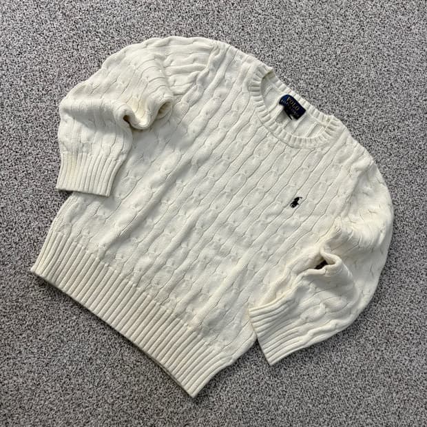 6 폴로 랄프로렌 키즈 케이블 니트 긴팔 0421J