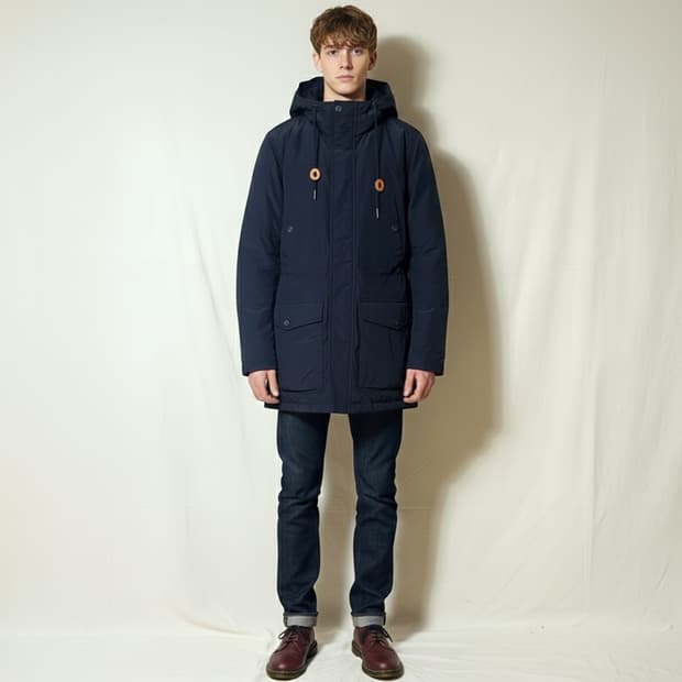 Calvin Klein CKJ 캘빈클라인 덕다운 N3B 야상 L