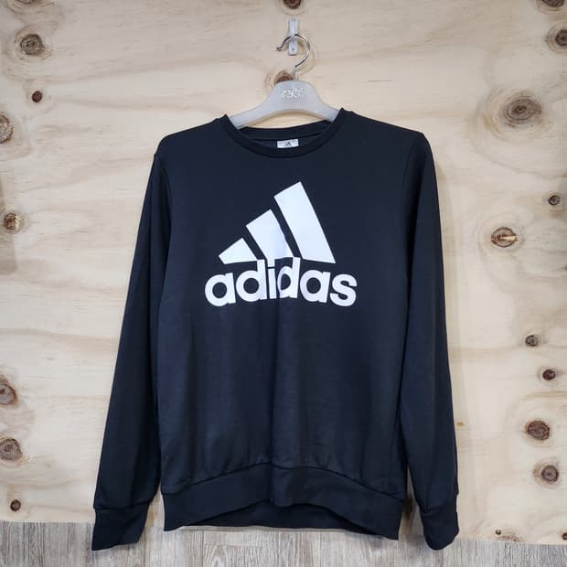 623) 아디다스 Adidas 남성 에센셜 로고 스웻티셔츠