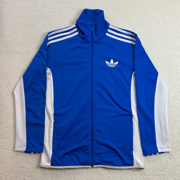 아디다스 배색 트랙탑